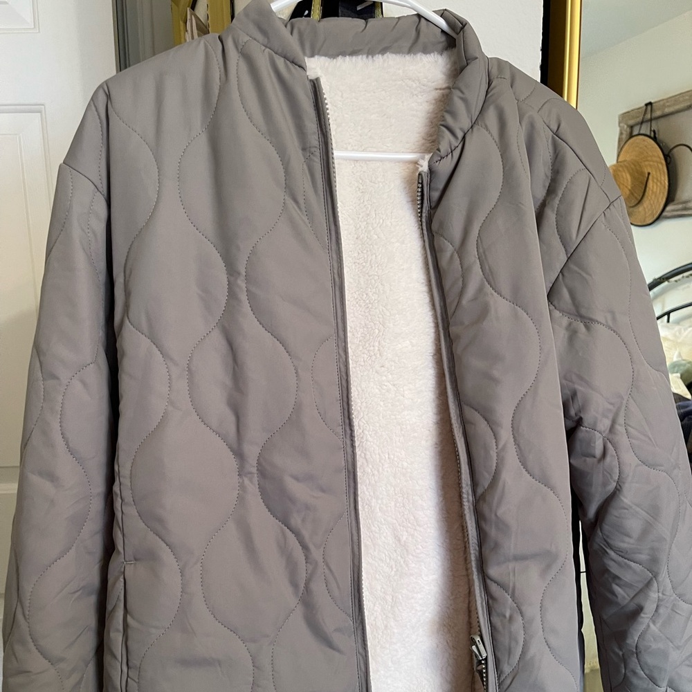 Rip Curl Sherpa Lined Weather Resistant Coat